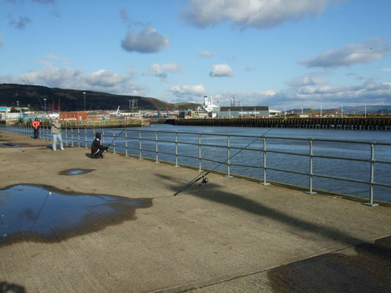 Zimowe widoki nad morzem