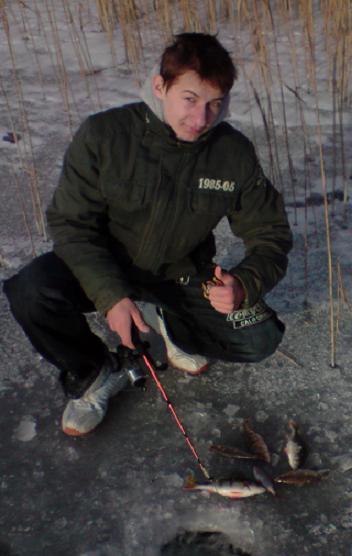 Pierwszy raz na mormyszke...