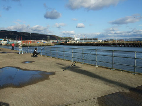 Zimowe widoki nad morzem