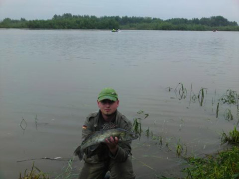 pierwszy sandacz sezonu