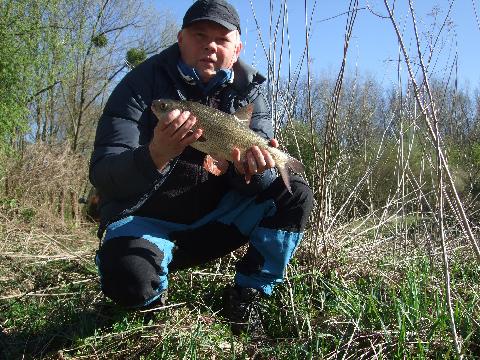 Marcowy jaź nad Odrą